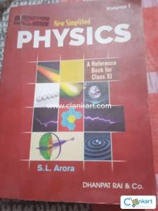 Class XI Physics volume 1 S.L Arora