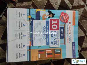 Class X ICSE 10 years Solved Papers Book by Oswal ( NEP 2020 Version)
