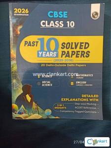 Class X pw cbse past 10 years solved papers 2026