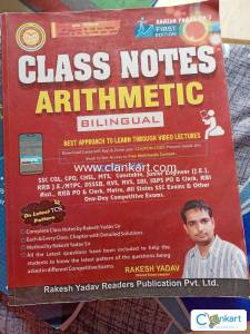 Class notes arithmetic bilingual useful for Ssc cgl