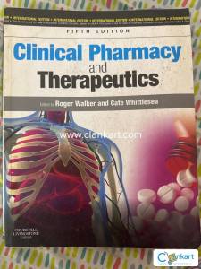Clinical Pharmacy and therapeutics by Roger Walker