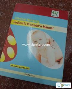 Clinical nursing pediatric procedure manual