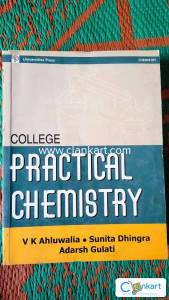 College Practical Chemistry Author(s) V K Ahluwalia, Sunita Dhingra