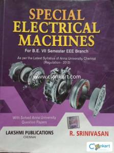 College books, Special electrical machines