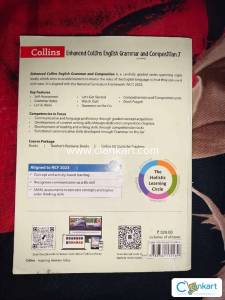Collins English grammar book icse class 7