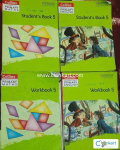 Collins International grade 4 complete used  books set on sell