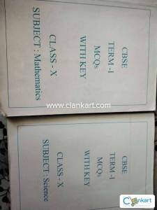 Combo Cbse MCQs Mathematics &Science Class 10 Term1