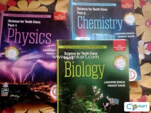 Combo of S Chand Physics , Chemistry and Biology for class 10