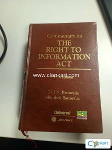 Commentary on The Right To Information Act