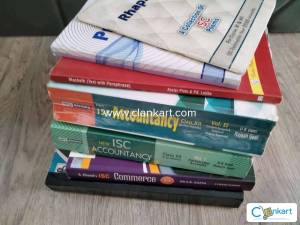 Commerce Class 12 ISC Bundle (Accounts, Commerce , Economics,English)