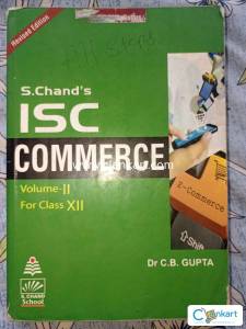 Commerce Isc class 12 commerce book