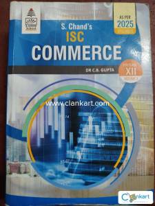 Commerce S.Chand for Class 12