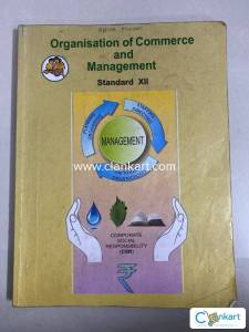 Commerce and management book for class 12th