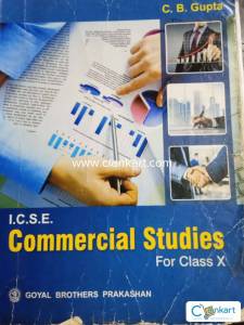 Commercial studies icse CB Gupta class 10 (Goyal brothers prakashan)
