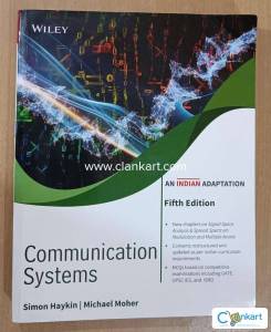 Communication Systems 5Ed Book By Simon Haykin, Michael Moher
