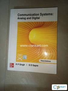 Communication Systems: Analog and Digital (3rd Ed) - Singh & Sapre