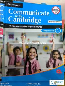 Communications with Cambridge teachers guide +3 books