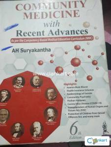 Community Medicine with Recent Advances AH Suryakantha