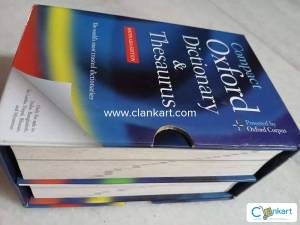 Compact Oxford English dictionary and thesaurus