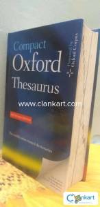 Compact Oxford Thesaurus South Asian Edition