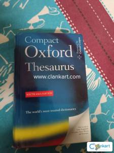 Compact Oxford thesaurus