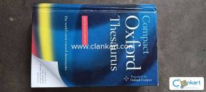 Compact oxford thesaurus