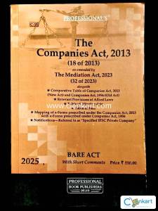 Companies Act 2013 (#BareAct 2025 Edition )