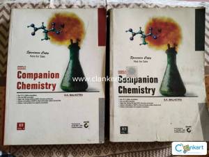 Companion Chemistry by S.K. Malhotra for Class 12 (Vol.1 and Vol.2)