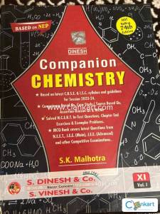 Companion Chemistry for class 11 Volume-1