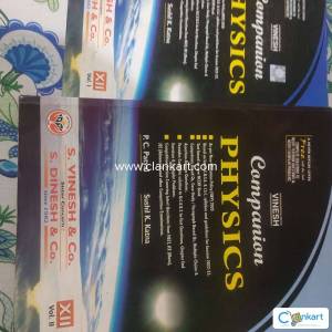 Companion physics vinesh class 12 vol 1 & 2