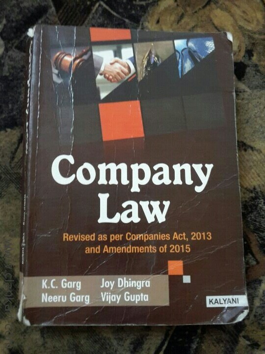 Company Law Second hand used Book
