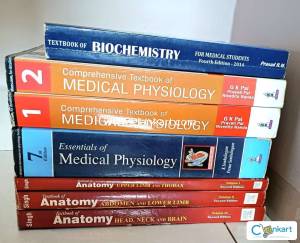 Complete 1st MBBS Textbooks
