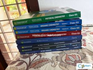Complete 8-Book Resonance JEE Chemistry Module Set (Class 11 & 12)