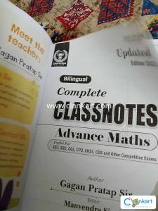 Complete Classnote Advance Math By Gagan Pratap