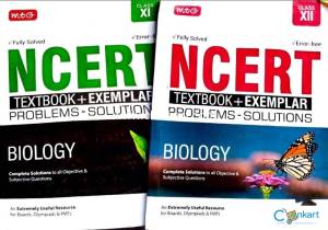 Complete MTG NCERT Textbook+Exemplar Solutions Set - PCB 11&12