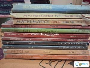 Complete NCERT Textbooks Set for Physics, Chemistry, Maths