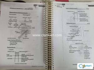Complete Pharmacology Printed Notes (400 Pages)