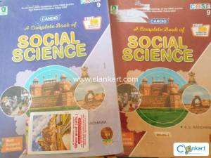 Complete book of social science ref CBSE Candid volume 1 volume 2 both