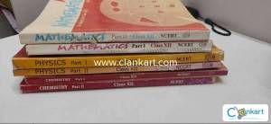 Complete class 12 NCERT Textbook set (Physics, Chemistry, Maths)