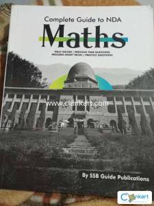Complete guide to NDA Maths by Arpit choudhary