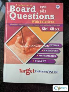Completely new book of HSC Board Questions Std.12 Science
