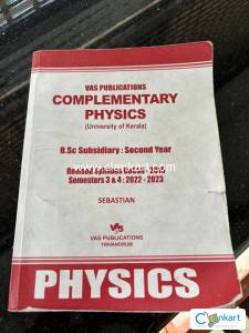 Complimentary Physics for Bsc Maths (2nd year)