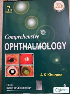Comprehensive ophthalmology by AK Khurana