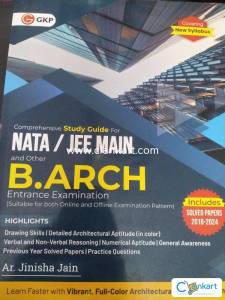 Comprehensive study guide for NATA/ Jee Main and other B arch entrance