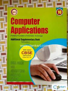 Computer Applications  CBSE  Class 10  Computer Textbook