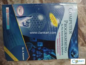 Computer Programming by Dr. A. Kannan