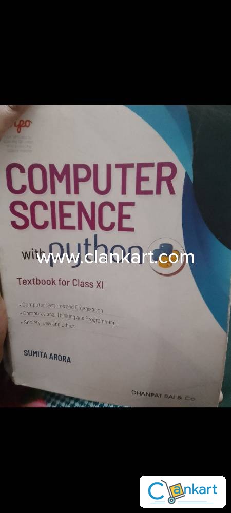 computer science with python class 11 ncert book
