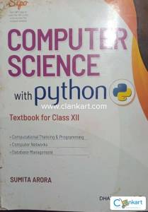 Computer Science With Python Textbook And Practical Book For Class 12