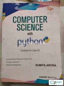 Computer Science With Python Textbook And Practical Book For Class 12