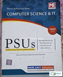 Computer Science & IT for PSU 3000 solved questions by MADE EASY